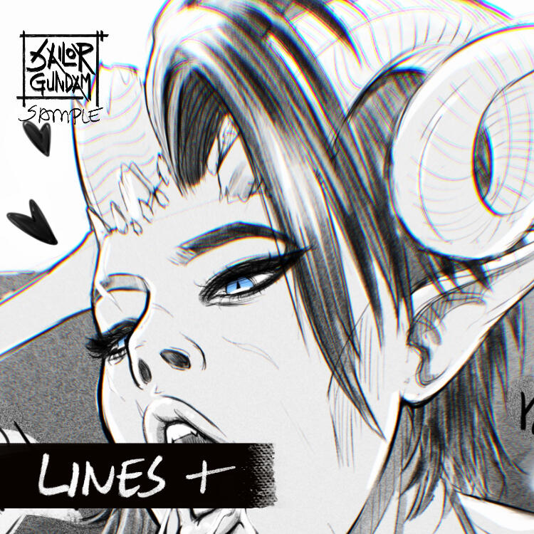 Lines plus sample